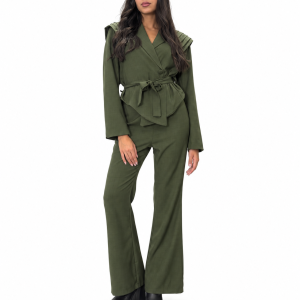 Pleated Crepe Co-Ord Set